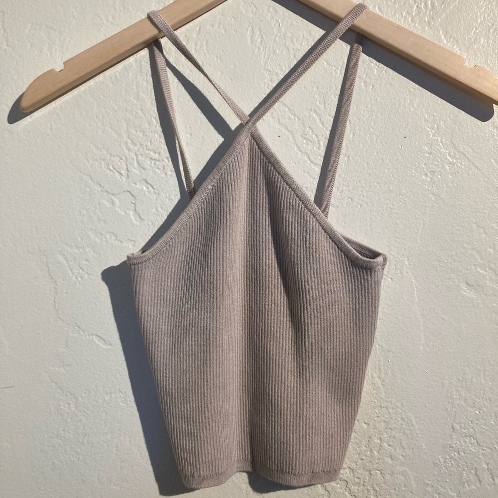 H&M halter criss cross top